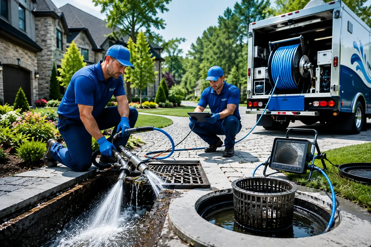 Local outdoor drain cleaning professionals in Mona, UT